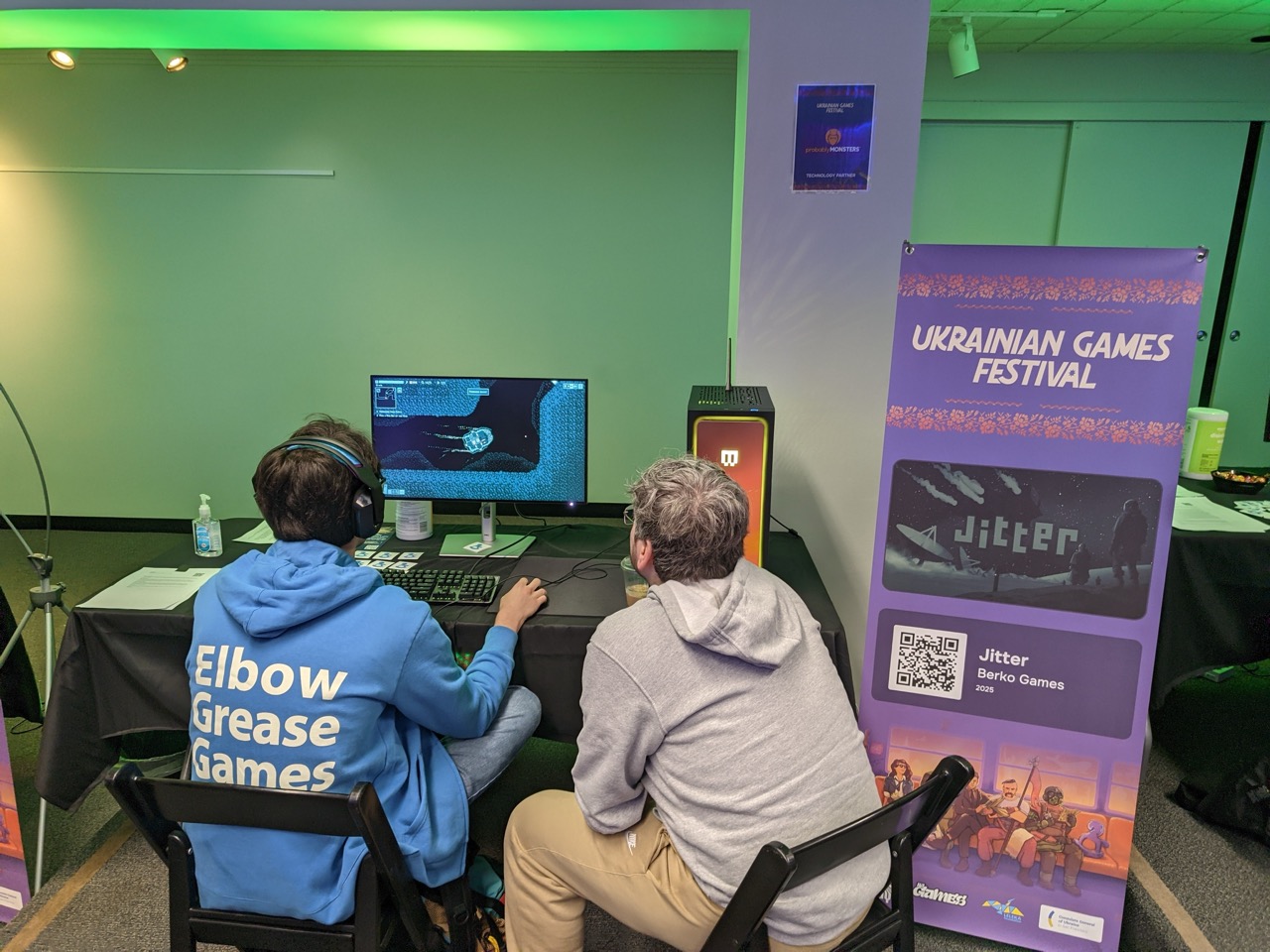 Photo from Ukrainian Games Festival in San Francisco 2026